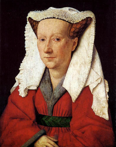 Jan van Eyck - Portrait of Margareta van Eyck