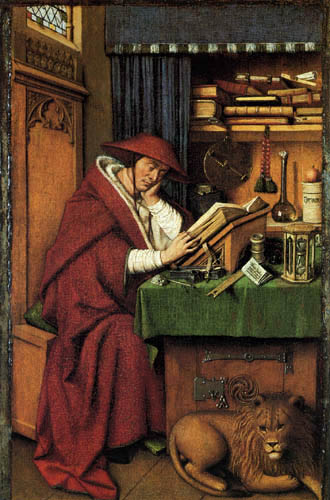 Jan van Eyck - Saint Jerome