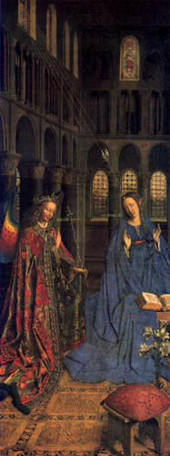 Jan van Eyck - Annunciation