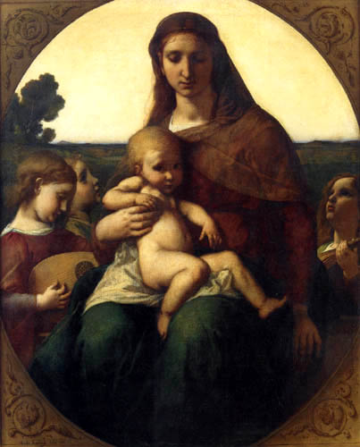 Anselm Feuerbach - Maria con el niño