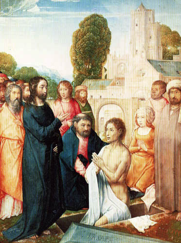 Juan de Flandes - The Raising of Lazarus