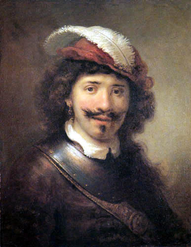 Govaert Flinck - Portrait of a young man with cap