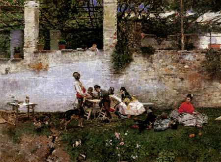 Mariano Fortuny - Breakfast in the Alhambra