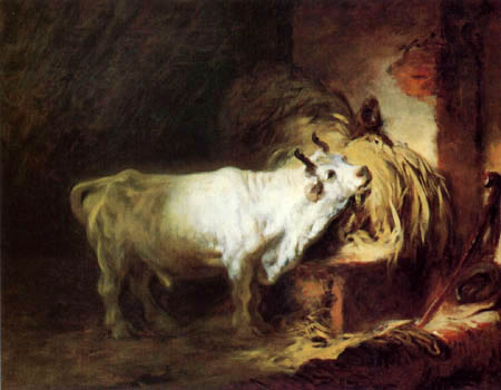 Jean-Honoré Fragonard - Le taureau blanc