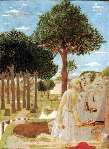 Piero della Francesca - San Hieronymo