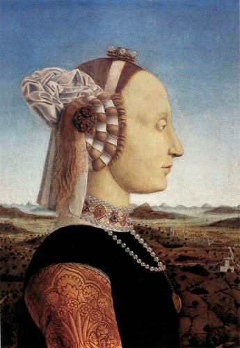 Piero della Francesca - Portrait d'une dame