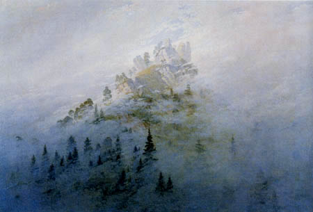 Caspar David Friedrich - Morning fog in the mountains