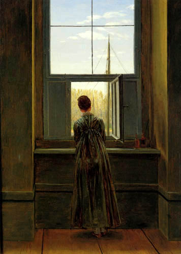 Caspar David Friedrich - The woman at the window