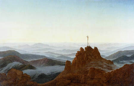 Caspar David Friedrich - Morgen im Riesengebirge