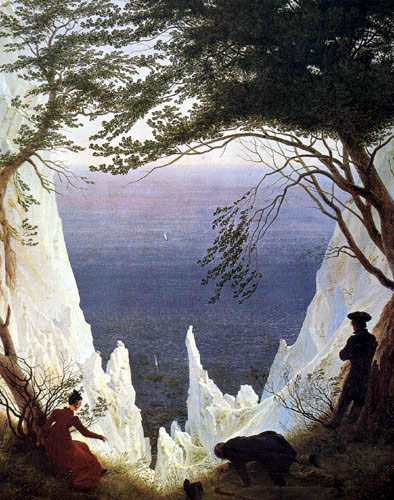 Caspar David Friedrich - Chalk cliff