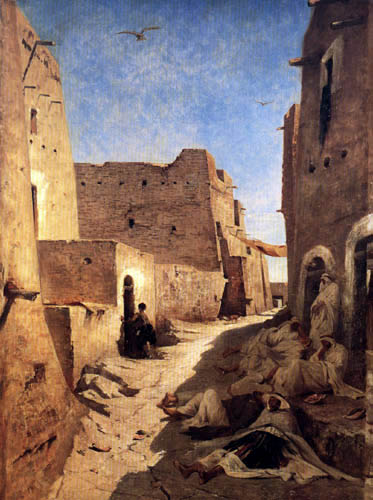 Eugene Fromentin - A street in al-Ahwat