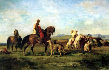 Eugene Fromentin - Arabian hunt