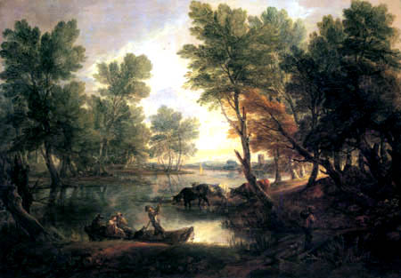 Thomas Gainsborough - River landscape