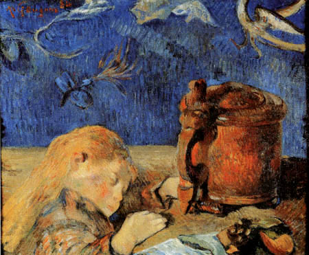 Paul Gauguin - Clovis schläft