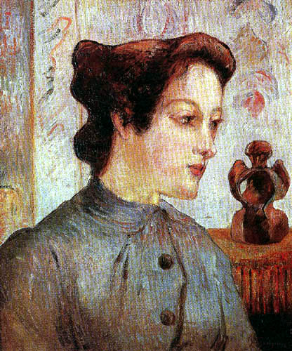 Paul Gauguin - Frau mit Chignon