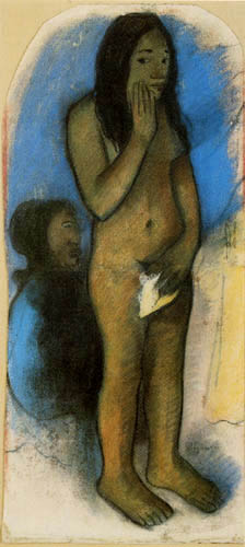 Paul Gauguin - Words of the Devil, Study