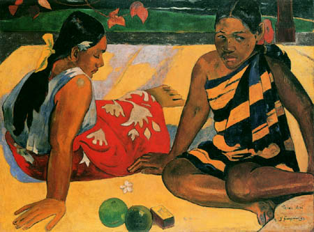 Paul Gauguin - Parau api, Welche Neuigkeiten?