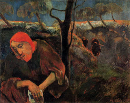 Paul Gauguin - Christ à Mont des Oliviers