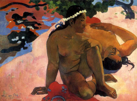 Paul Gauguin - ¿Aha oe feii?, ¿Estás celoso?