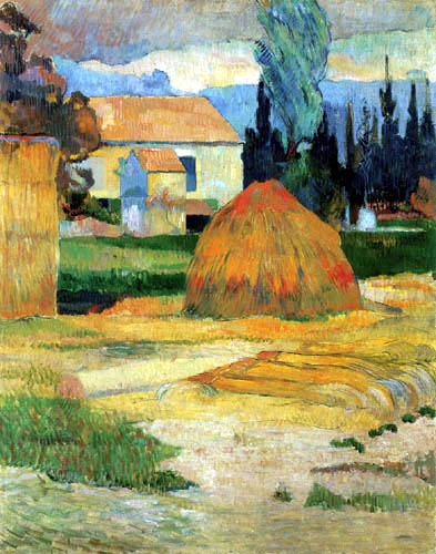 Paul Gauguin - Farmhouse in Arles