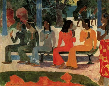 Paul Gauguin - The Market