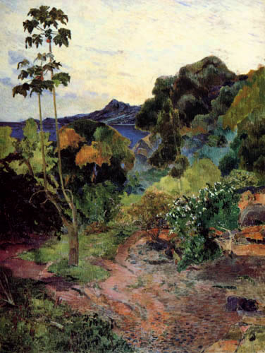 Paul Gauguin - Paisaje tropical