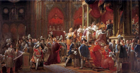 Francois Gérard - Coronation of Charles X