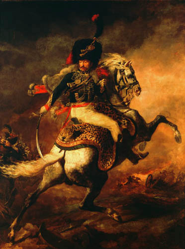 Théodore Géricault - Ein Kavallerieoffizier