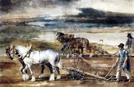 Théodore Géricault - Los aradores