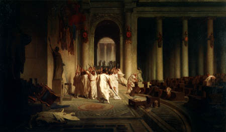 Jean Léon Gérôme - The death of Caesar