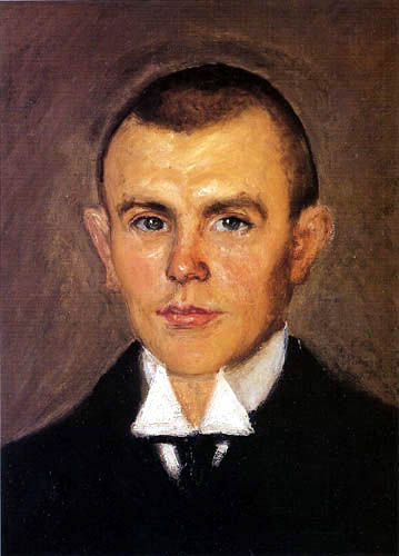 Richard Gerstl - Portrait of Waldemar Unger