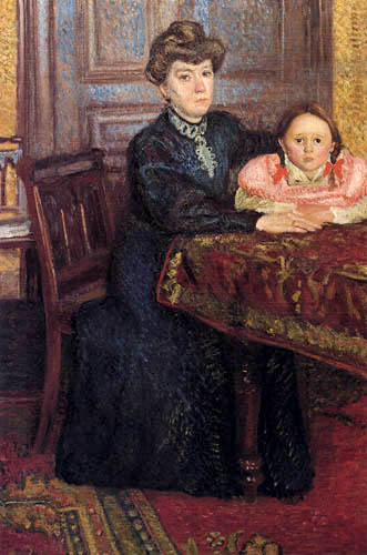 Richard Gerstl - Portrait de Mathilde et Gertrud Schoenberg