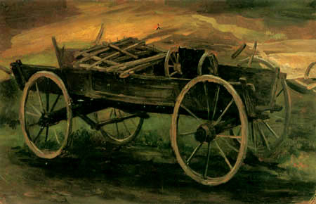 Christian F. Gille - Un viejo vagón de heno con rastra
