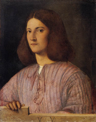 Giorgio da Castelfranco Giorgione (Barbarelli) - Un jeune homme