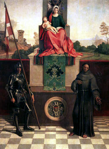 Giorgio da Castelfranco Giorgione (Barbarelli) - Madonna of Castelfranco