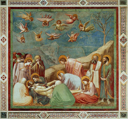 Die Beweinung Christi - Giotto (di Bondone) - | Kunstdruck | Leinwanddruck