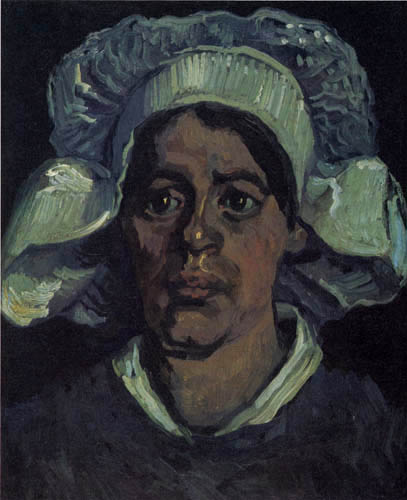 Vincent van Gogh - The farmer's wife Gordina de Groot