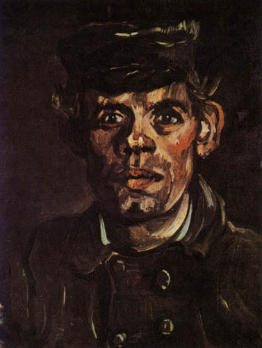 Vincent van Gogh - Ein junger Bauer mit Mütze