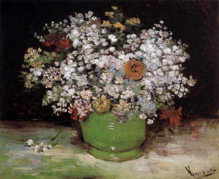Vincent van Gogh - Vase mit Feldblumen