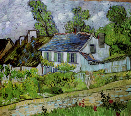 Vincent van Gogh - Häuser in Auvers