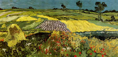 Vincent van Gogh - La llanura de Auvers