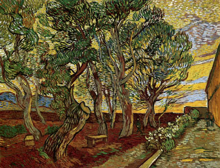 Vincent van Gogh - Jardín en Saint-Paul