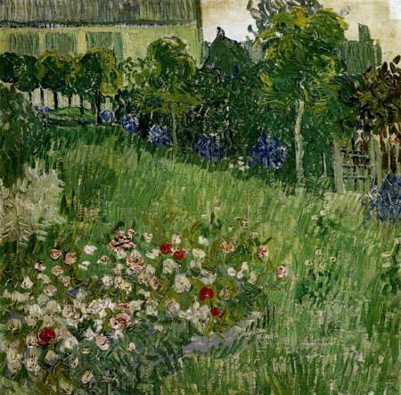 Vincent van Gogh - El Jardín de Daubigny