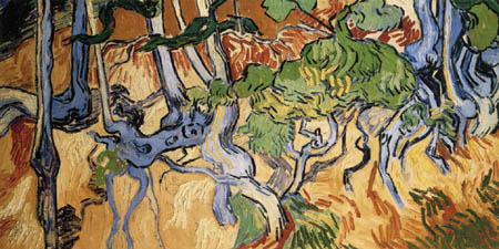 Vincent van Gogh - Racine de l'arbre