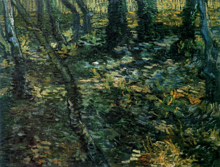 Vincent van Gogh - Le sous-bois