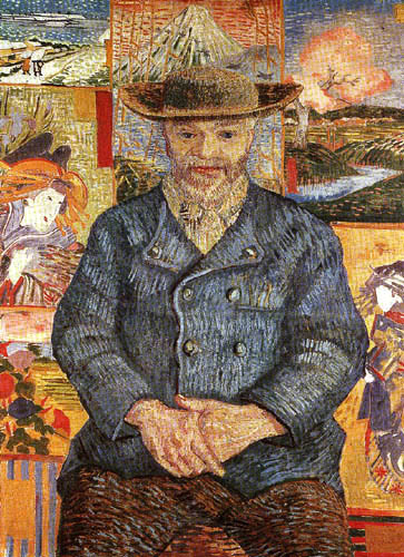 Vincent van Gogh - Retrato de Pere Tanguy