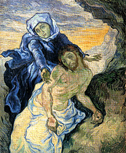 Vincent van Gogh - Pieta (after Delacroix)