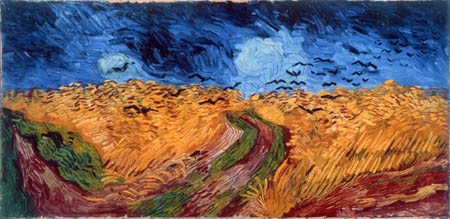 Vincent van Gogh - Weizenfeld mit Raben