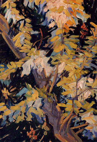 Vincent van Gogh - Un rama del acacia floreciente