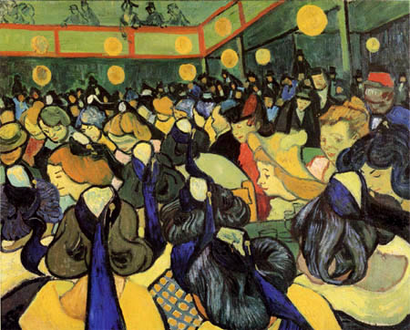 Vincent van Gogh - Sala de baile en Arles